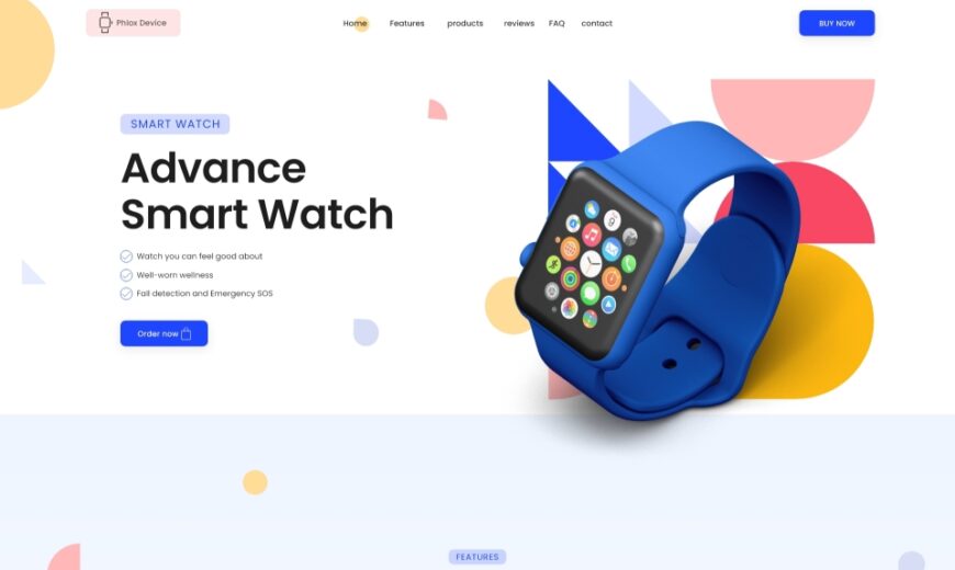 Montres – Landing Page